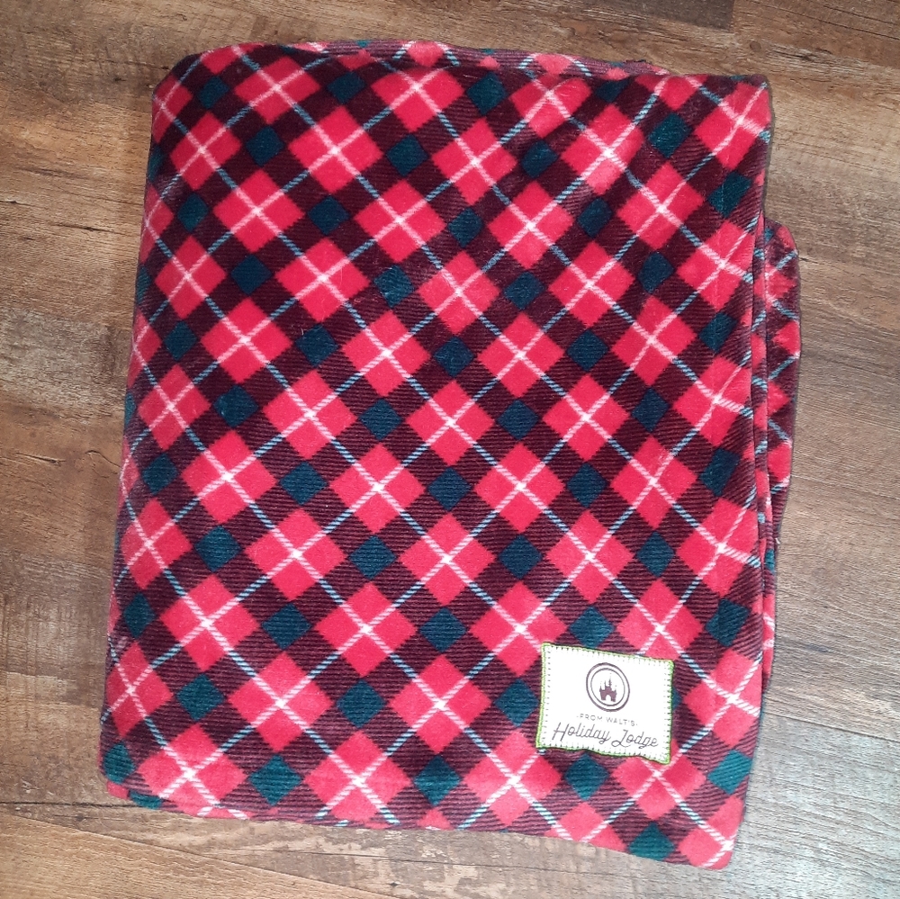 Disney Walt's Holiday Lounge Blanket